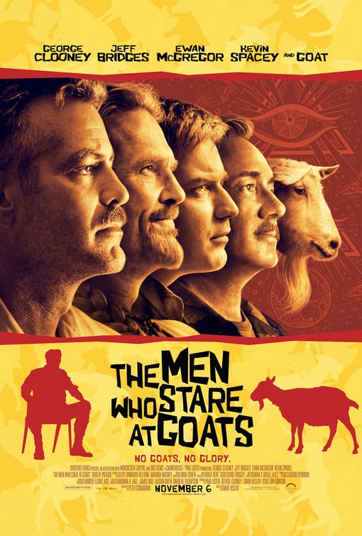 Men Who Stare At Goats Poster