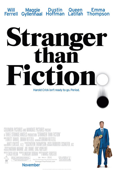 Strange Than Fiction Poster